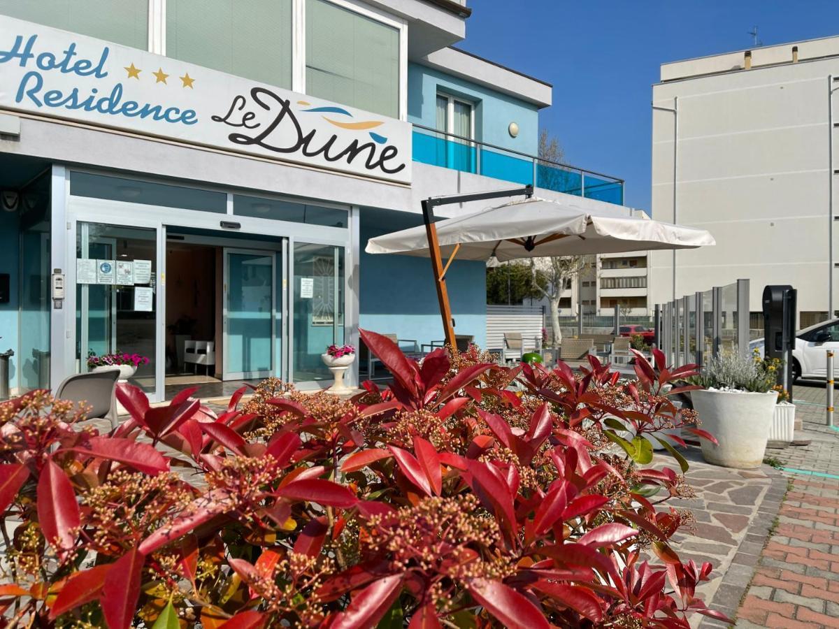 Hotel-Residence-B&B Le Dune Beach Service Included Lido Adriano Dış mekan fotoğraf