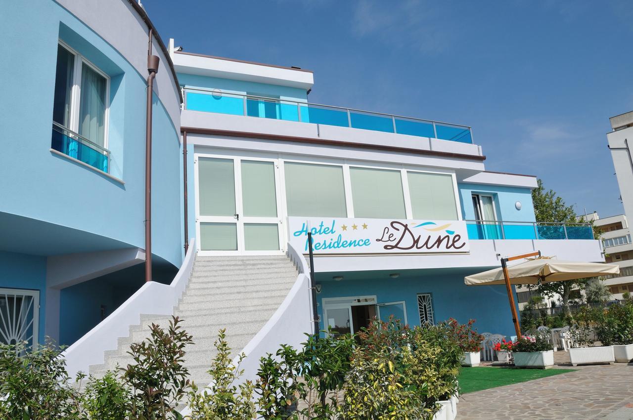Hotel-Residence-B&B Le Dune Beach Service Included Lido Adriano Dış mekan fotoğraf